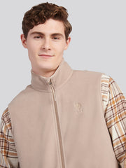 Mens Micro Fleece Gilet in Atmosphere