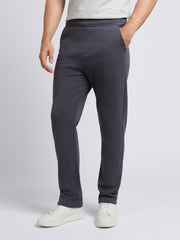 Mens Comfort Drawstring Smart Jogger in Ebony