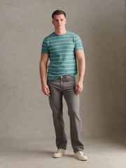 Mens Relaxed Fit Jean Grey Wash