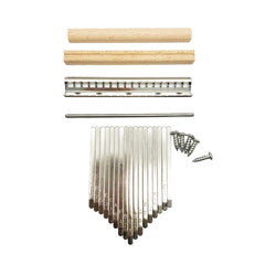 2 PCS 17 Tone Thumb Piano Keys Kalimba Pick Accessories Kit, 2 PCS 17 Tone