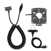 Simagic MagLink magnetic quick-release adapter for racing wheel with universal 50 and 70 mm QR interface, compatible with Trak Racer UK.