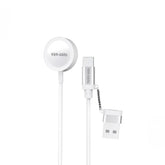 Magnetic Apple Watch Charger USB A + USB C VD-WLC012