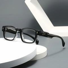 Men Square Anti Blue Light Computer Reading Glasses Frame Elderly Presbyopia Eyeglasses Spectacles +0.5+0.75+1.25+1.75+2.25+2.75
