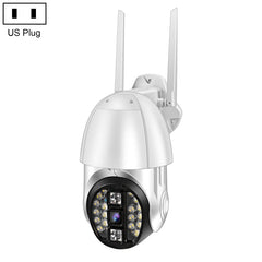 QX33 1080P Panoramic PTZ 360 Degree Rotating WIFI Camera, Support Day and Night Full Color & Two-way Voice Intercom & Motion Detection Alarm & Video Playback & 64GB TF Card, AU Plug, QX33