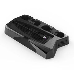 KJH P5-010-2 Multi-function Charging Cooling Fan Base with Storage Tray Bracket For PS5 De / UHD, KJH P5-010-2