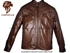 Men's Vintage Leather Jacket | Premium Genuine Leather | Retro Classic Style