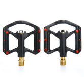 1 Pair B251C Road Bike Carbon Fiber + Titanium Axle Pedals, B251C