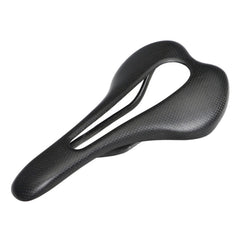 TOSEEK Road Bike Carbon Fiber Seat Bicycle Hollow Seat Saddle, 3K Texture + Extinction, Extinction