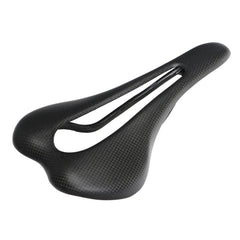 TOSEEK Road Bike Carbon Fiber Seat Bicycle Hollow Seat Saddle, 3K Texture + Extinction, Extinction