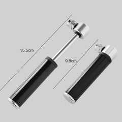Manual Mini Portable Bicycle Aluminum Alloy Pump + Plastic glue-free tire patch + Tire lever, Inflator + Plastic glue-free tire patch + Tire lever Black, Inflator + Plastic glue-free tire patch + Tire lever Red