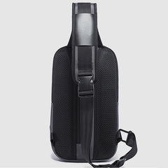 BANGE Men Security USB Chest Bag Portable Outdoor Shoulder Bag, Outdoor Shoulder Bag