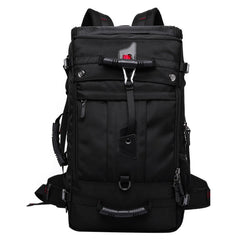 KAKA kaka2070 Oversized Version Men Oxford Cloth Waterproof Backpack Mountain Bag, Capacity: 50L, 50L(Army Green), 50L(Black), 50L(Blue)