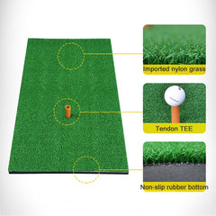 Indoor Golf Practice Mat EVA Materials Golf Exercise Mat with TEE Regular Edition, Size: 50*80cm, Size: 50*80cm