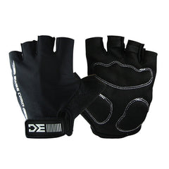 BaseCamp BC-204 Bicycle Half Finger Gloves Lycra Fabric Cycling Gloves, Size: L, Size: L