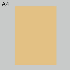 100pcs / Pack A4 Self-adhesive Printer Paper, A4 (White), A4
