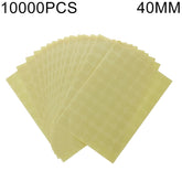 10000 PCS Transparent Round Shape Self-adhesive Sealing Sticker, Diameter: 40mm, Diameter: 40mm
