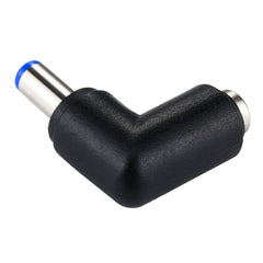 DC 4506 Male to DC 7406 Female Connector Power Adapter for HP Laptop Notebook, 90 Degree Right Angle Elbow, DC 5521 Male to Female