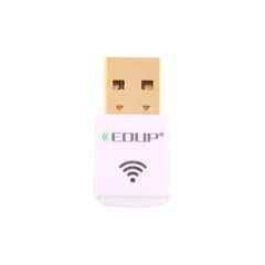 EDUP EP-AC1619 Mini Wireless USB 600Mbps 2.4G / 5.8Ghz 150M+433M Dual Band WiFi Network Card for Nootbook / Laptop / PC, EP-AC1619 600Mbps (White), EP-AC1619 600Mbps (Black)