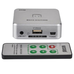 EZCAP241 Audio Capture Recorder Adapter Card, 3.5mm RCA R/L Analog Audio to MP3 Music Digitizer Converter