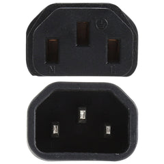 C13 to C14 AC Power Plug Adapter Converter Socket, C13 to C14