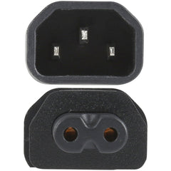 C7 to C14 AC Power Plug Adapter Converter Socket, C7 to C14