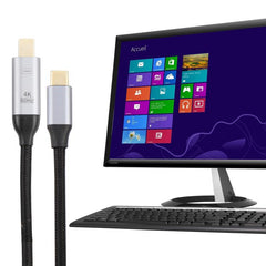 USB-C / Type-C Male to 4K 60Hz Mini DP Male Adapter Cable, Length: 1.8m, Mini DP Male