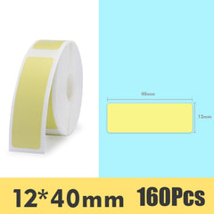 Stickers Barcode Printing Paper For JingChen D11, Printing Paper (Yellow), Printing Paper (Pink), Printing Paper (Green), Printing Paper (Blue), Printing Paper (White)