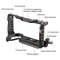 For Sony A6700 PULUZ Metal Camera Cage Stabilizer Rig, For Sony A6700