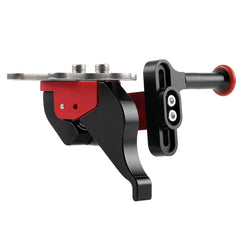 PULUZ Shutter Release Trigger Extension Adapter Lever Mount for Underwater Arm System, Trigger(Black Red)