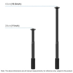 PULUZ Handheld Adjustable Aluminum Alloy Tripod Mount Monopod Extension Central Shaft Rod, Central Shaft Rod