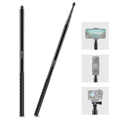 PULUZ 3m Metal Selfie Stick Monopod for Insta360 One RS / X2 / X3, 3m Monopod
