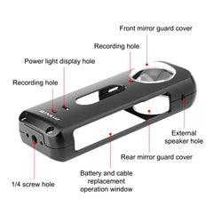For Insta360 X3 PULUZ Metal Protective Cage Rig Housing Frame with Lens Protector, Metal Frame with Lens Protector