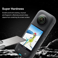 For Insta360 X3 PULUZ 2pcs Curved HD Screen Film, For Insta360 X3