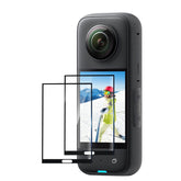 For Insta360 X3 PULUZ 2pcs Curved HD Screen Film, For Insta360 X3