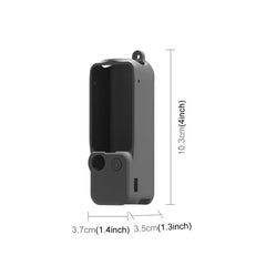 For DJI OSMO Pocket 3 PULUZ 3 in 1 Silicone Cover Case Set, Silicone Case Black, Silicone Case Red, Silicone Case White