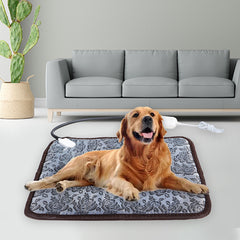 Pet Heating Pad for Dogs & Cats – Waterproof Heated Mat | Chew-Resistant Winter Warmer