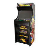 Deluxe 24 Home Edition arcade game by Roll Model Arcade featuring 80s retro theme with colorful vintage-style design.
