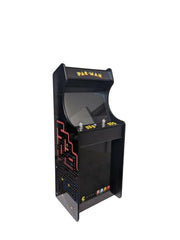 Deluxe 24 Home Edition Pacman Dark Theme arcade game by Roll Model Arcade, featuring classic Pacman gameplay on a sleek dark-themed cabinet.