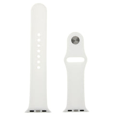 For Apple Watch Sport 42mm High-performance Longer Rubber Sport Watch Band with Pin-and-tuck Closure