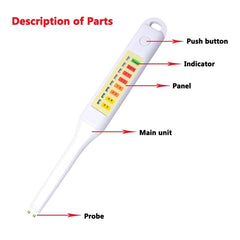 Salinity Analyzer Meter Salty Check Food Salinometer Waterproof Salt Tester , NS01