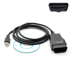 HDS 16 Pin OBDII USB Interface Diagnostic Cable for Honda, 16 Pin
