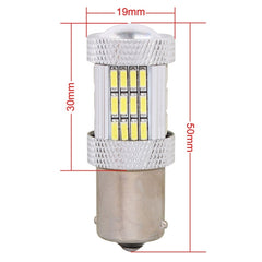 2PCS 1156 10W 540LM White Light 54 LED 4014 SMD Car Brake Light Steering Light Bulb, DC 12V, 1156