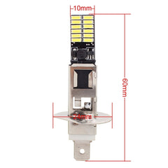2 PCS H1 4.8W 720LM 6500K White Light 24 LED SMD 4014 Error-Free Canbus Car Clearance Lights Lamp, DC 12V, H1+4.8W 720LM/6500K