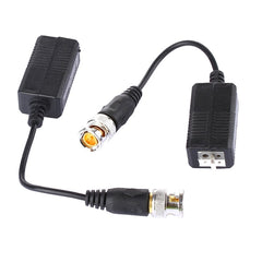 2 PCS HD 205C Coaxial CVI/TVI/AHD 1CH Passive Transceiver Video Balun, 205C