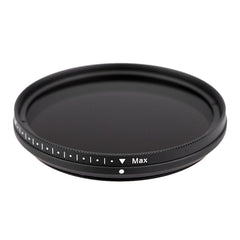 52mm ND Fader Neutral Density Adjustable Variable Filter ND 2 to ND 400 Filter, 52mm