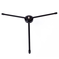 Portable Folding Metal Tripod for PULUZ Action Sports Cameras Jaws Flex Clamp Mount for GoPro, Insta360, DJI and Other Action Cameras, Metal Tripod