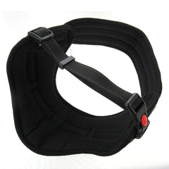 Soft Thicken Pet Chest Suspenders Dog Traction Rope, Size: M (50-65cm), Size: M (50-65cm)(Black)