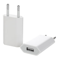High Quality 5V / 1A EU Plug USB Charger Adapter For iPhone, Galaxy, Huawei, Xiaomi, LG, HTC and Other Smart Phones, Rechargeable Devices