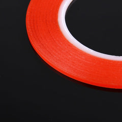 3mm Width Double Sided Adhesive Sticker Tape for iPhone / Samsung / HTC Mobile Phone Touch Panel Repair, Length: 25m (Red), Width: 3mm(Red)