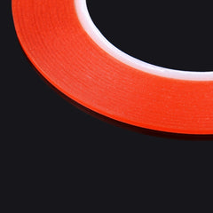 2mm Width Double Sided Adhesive Sticker Tape for iPhone / Samsung / HTC Mobile Phone Touch Panel Repair, Length: 25m (Red), Width: 2mm(Red)